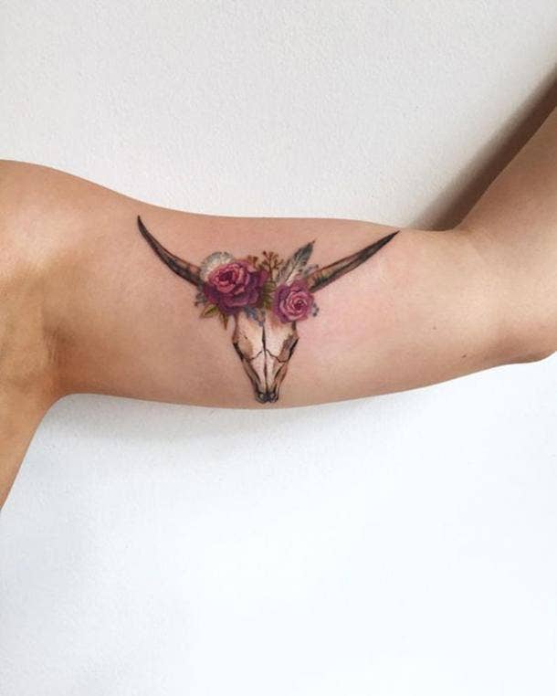 25 Best Constellation Tattoos And Bull Tattoos For Taurus Zodiac Signs